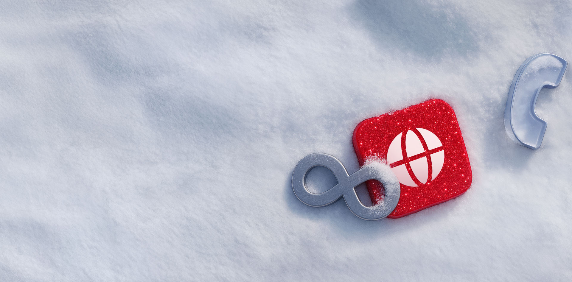 Баннер на заднем плане