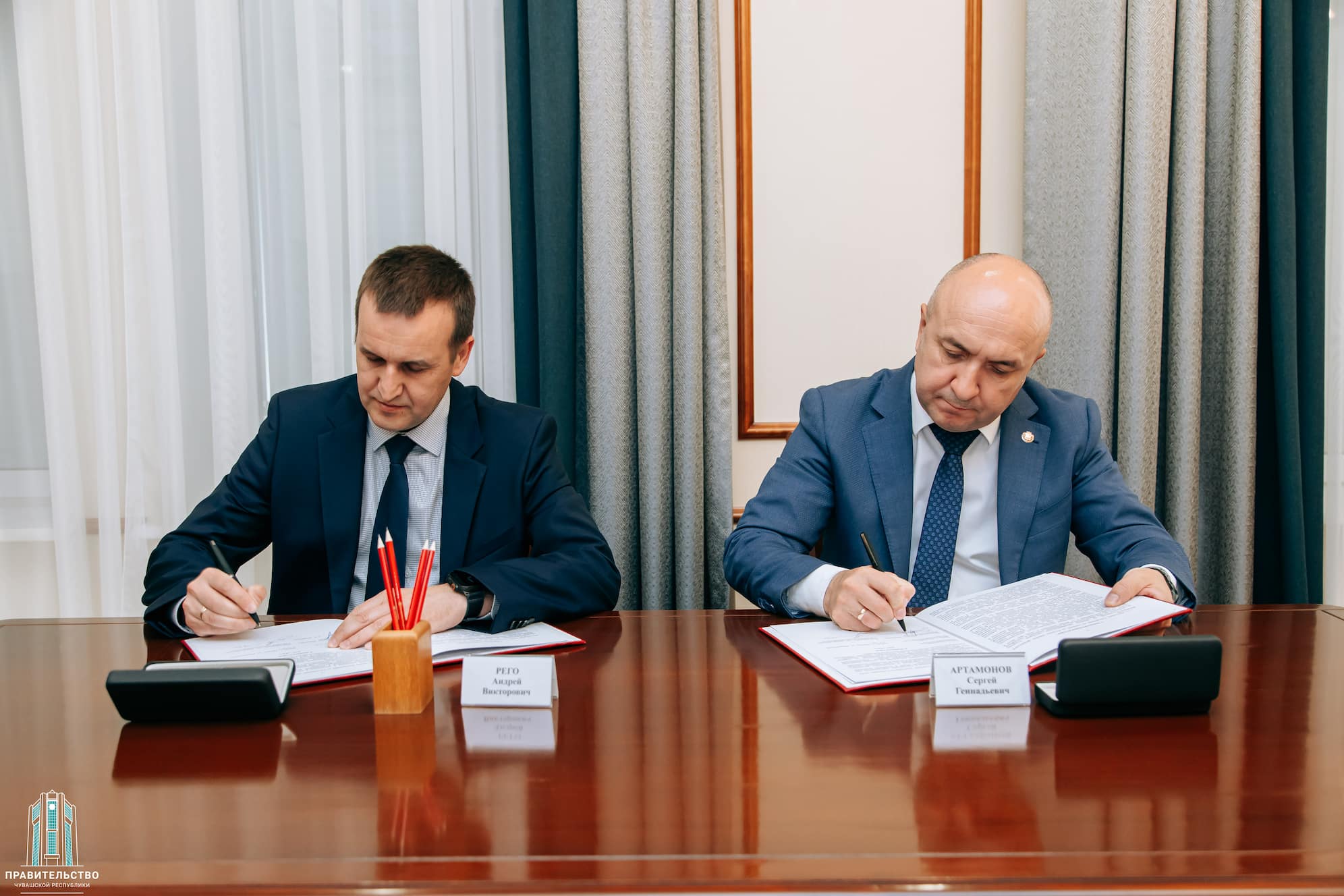 подписание соглашения МТС с правительством Чувашии