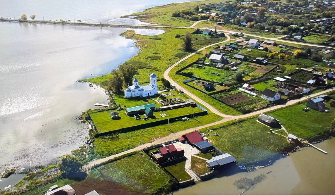 село чингис с воздуха