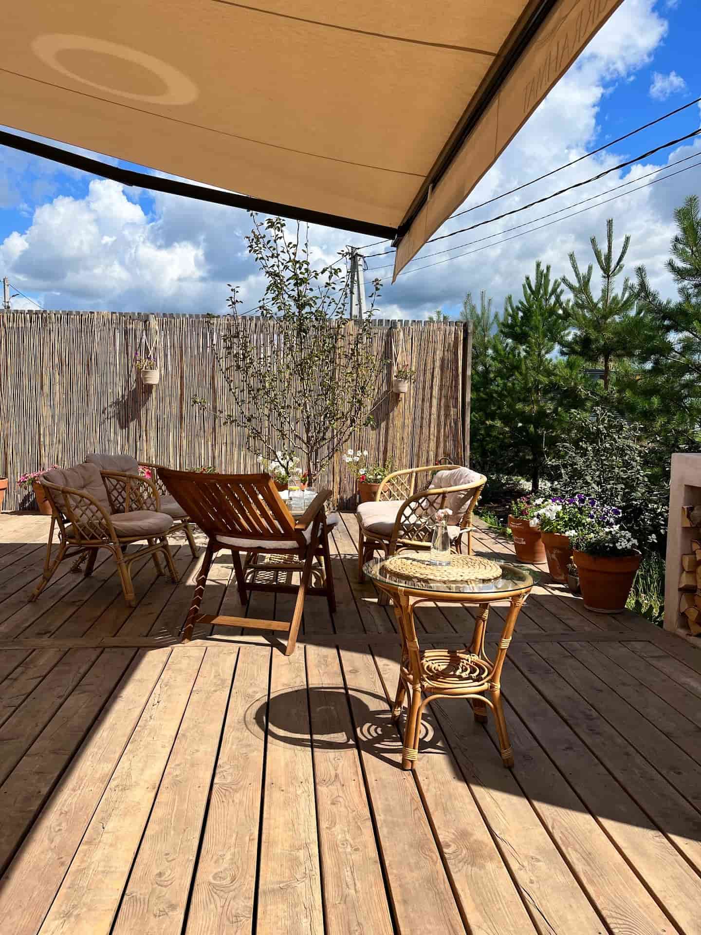 фото веранды загородного дома